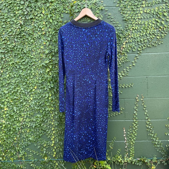 NWT | Baum und Pferdgarten | Jaida Blue Leopard Dress | Size M - Picture 10 of 10